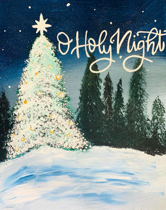 O Holy Night - DIY Paint at Home Painting Kit