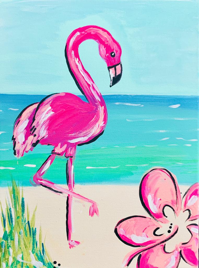 Fab Flamingo - DIY Paint At Home Painting Kit