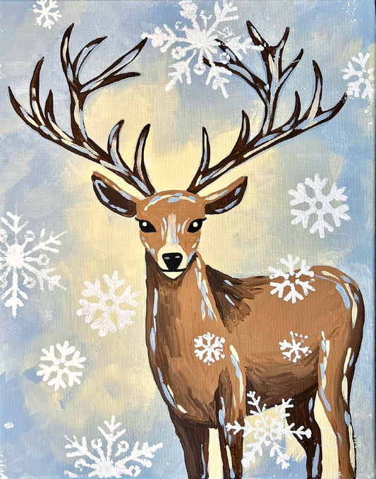 Mystic Deer DIY Paint at Home Painting Kit